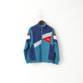 Giacca da uomo Lucky M. Top da tuta Activewear foderato in rete con cerniera intera verde vintage