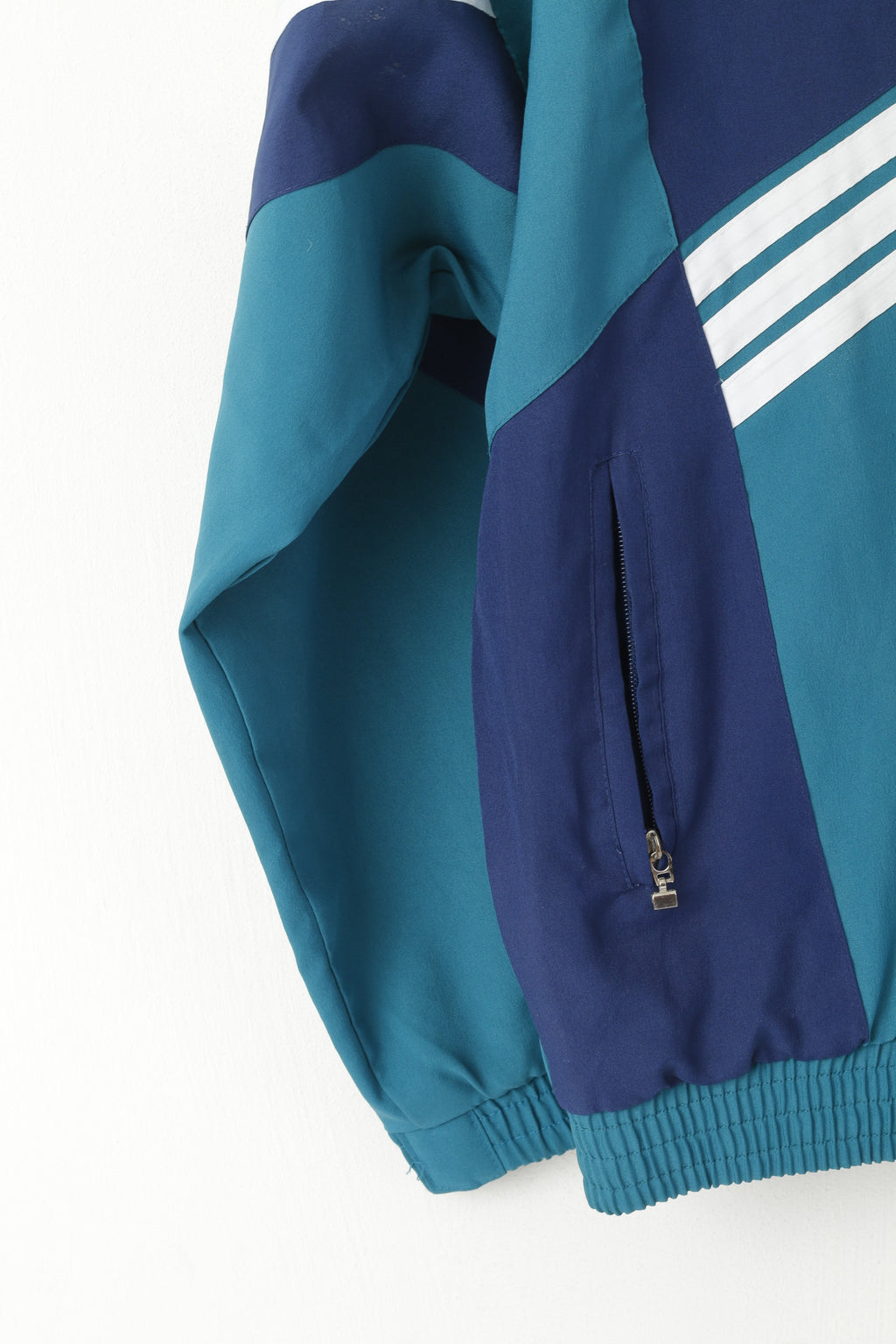 Giacca da uomo Lucky M. Top da tuta Activewear foderato in rete con cerniera intera verde vintage