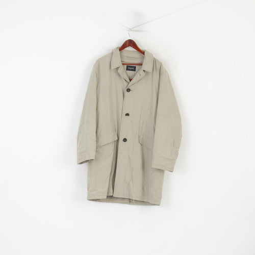 Bugatti Hommes 40 50 M Manteau Beige vintage 2in1 Doublure Amovible Pardessus Classique
