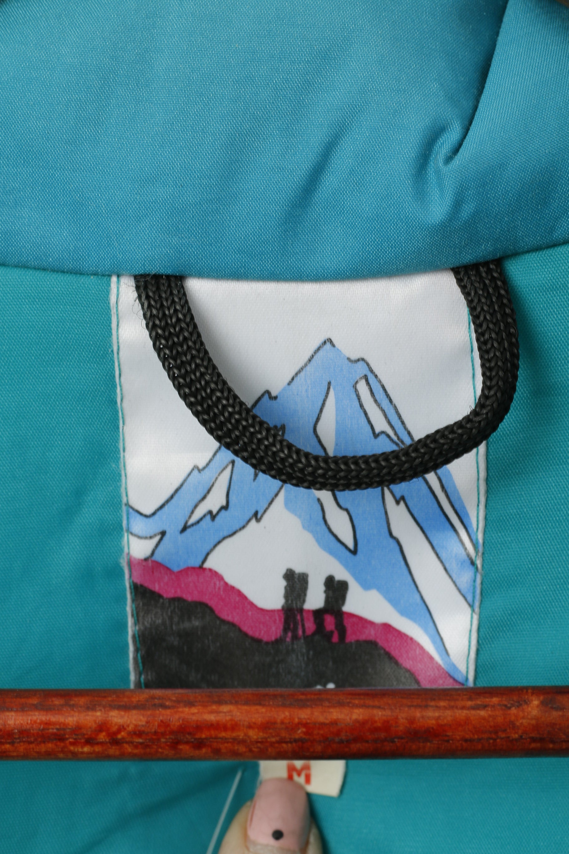 Karrimor Men M Jacket Grey Cyclone Nylon Padded Full Zipper Vintage Hidden Hood Top