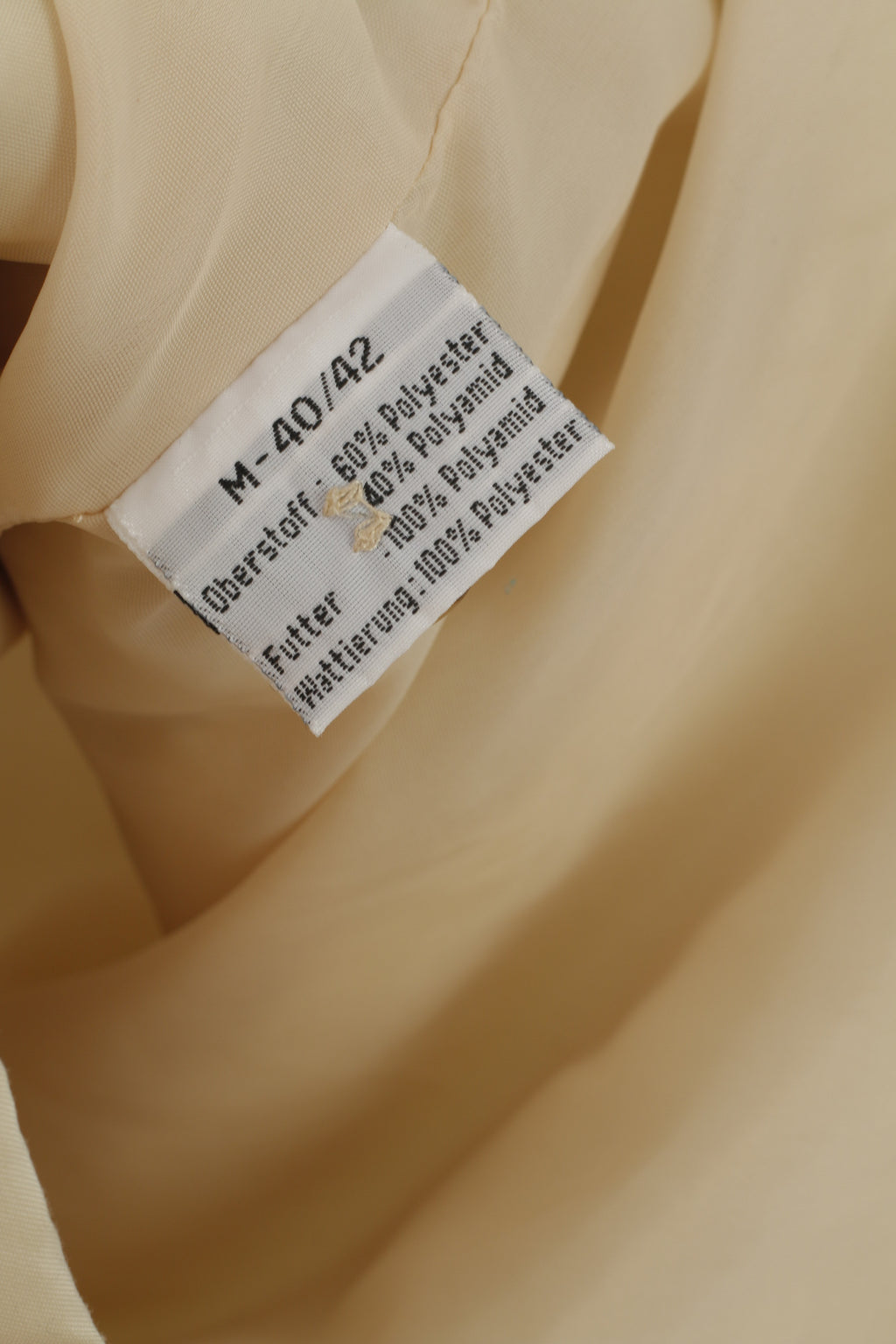 Marcel Clair Femme M 40/42 Gilet Beige Clair Doré Bodywarmer Haut Sans Manches