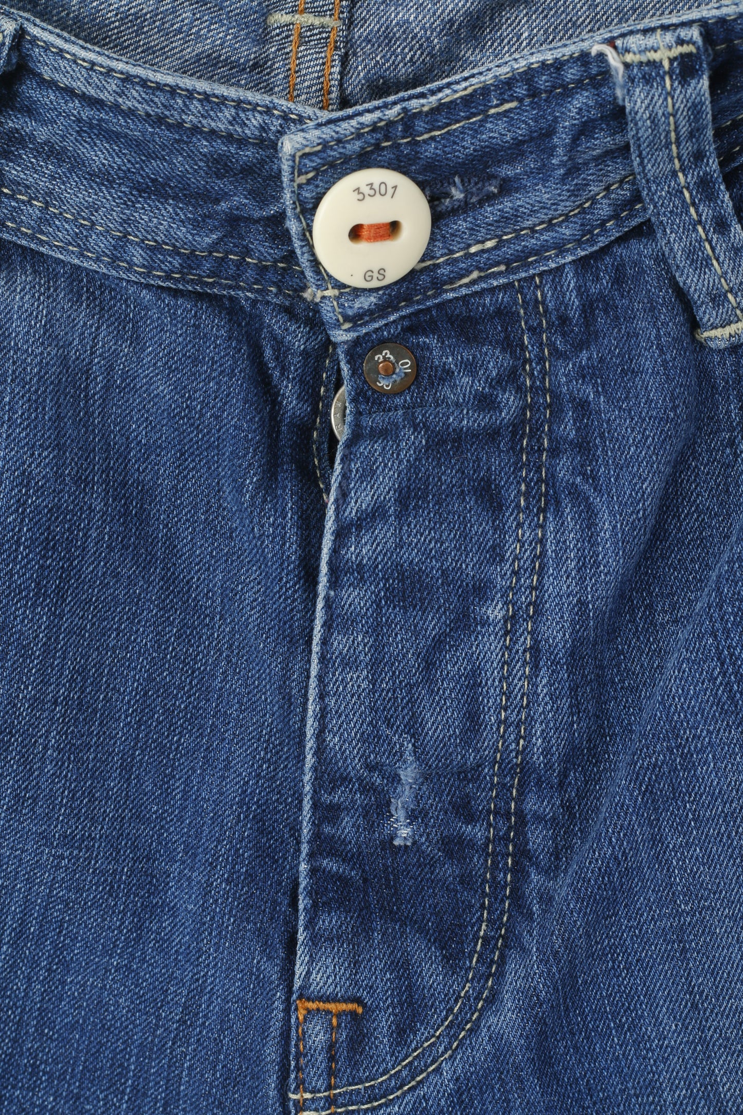Pantaloni jeans G-Star Raw da uomo 32 Pantaloni regolari con armadietto in cotone denim blu