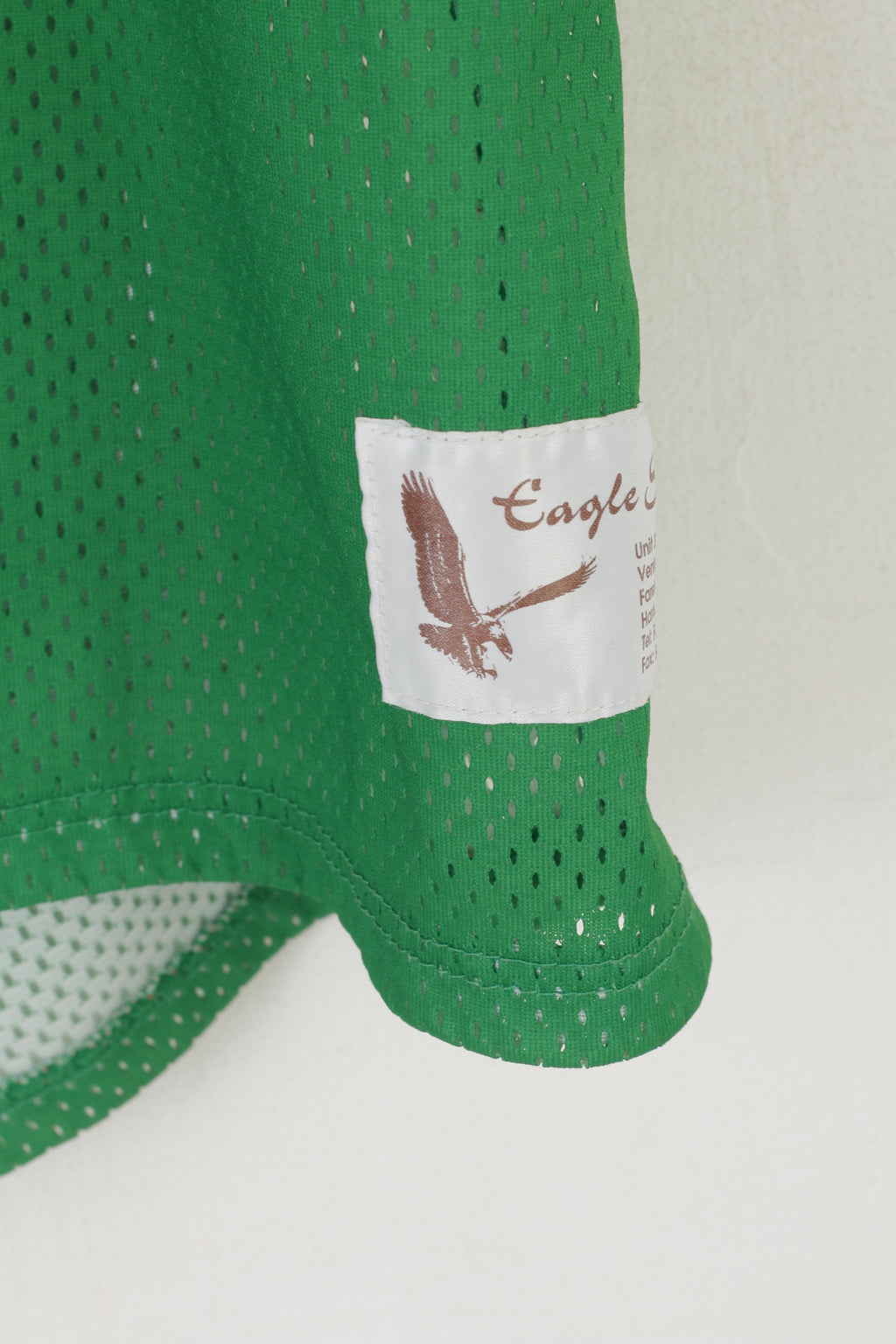 Eagle Sportswear Hommes XL Chemise Vert Maille Vintage Gators # 51 Haut en Jersey