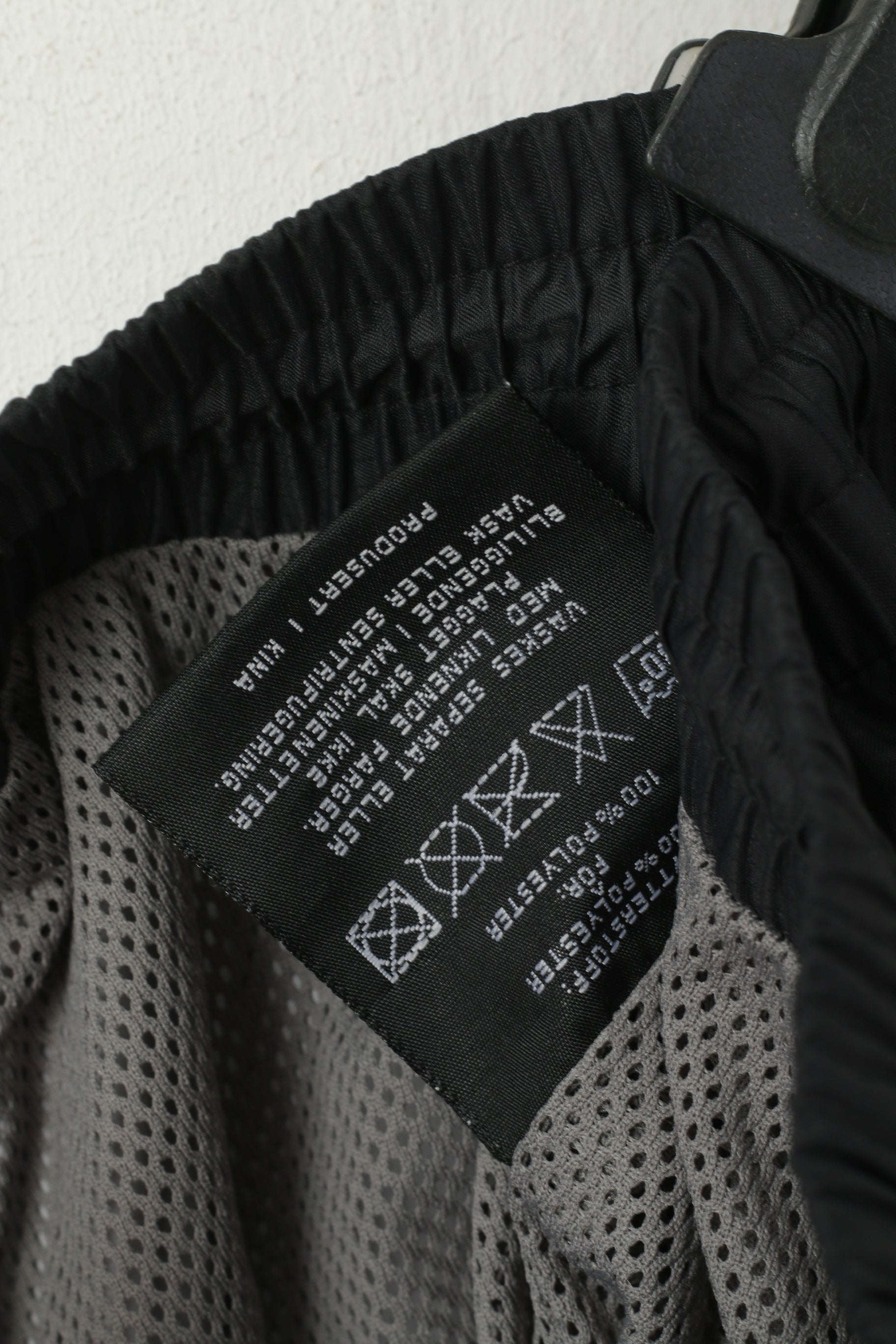 Norheim Youth 14 Age Trousers Black Shiny Mesh Lined Outdoor Hiking Sport Pants