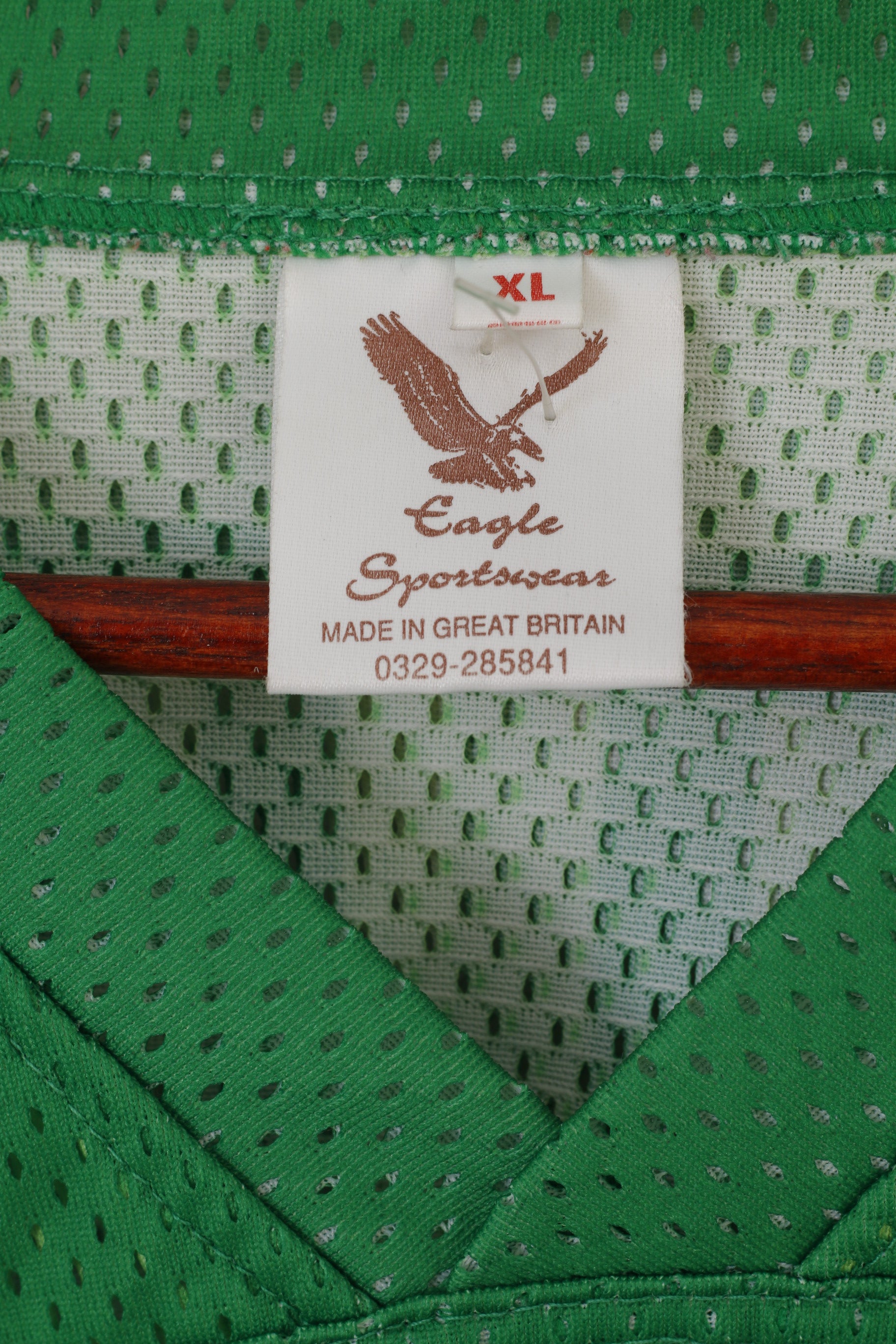 Eagle Sportswear Hommes XL Chemise Vert Maille Vintage Gators # 51 Haut en Jersey