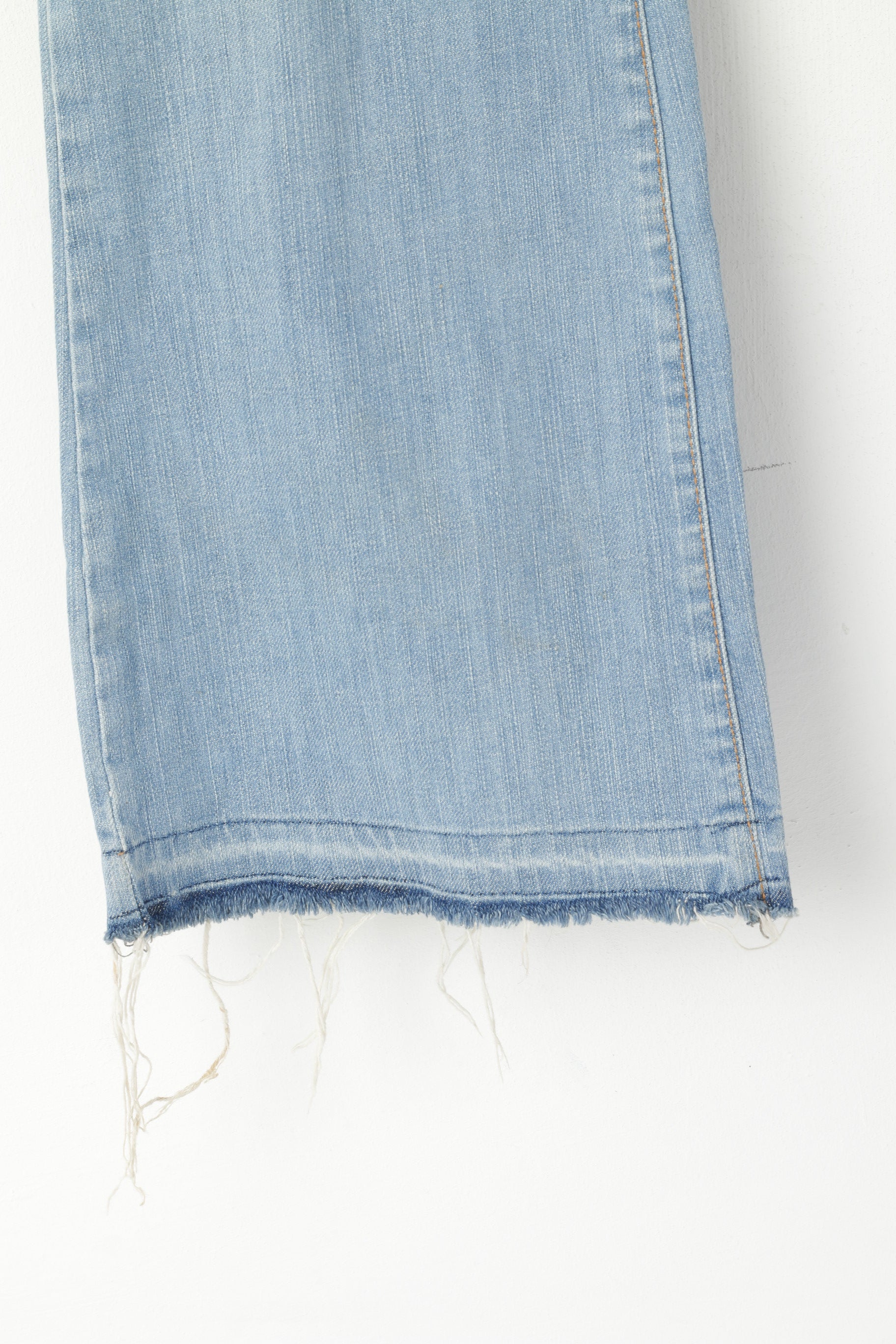 Dolce &amp; Gabbana Donna 31 Pantaloni Jeans Pantaloni Bootcut Vintage in Cotone Blu