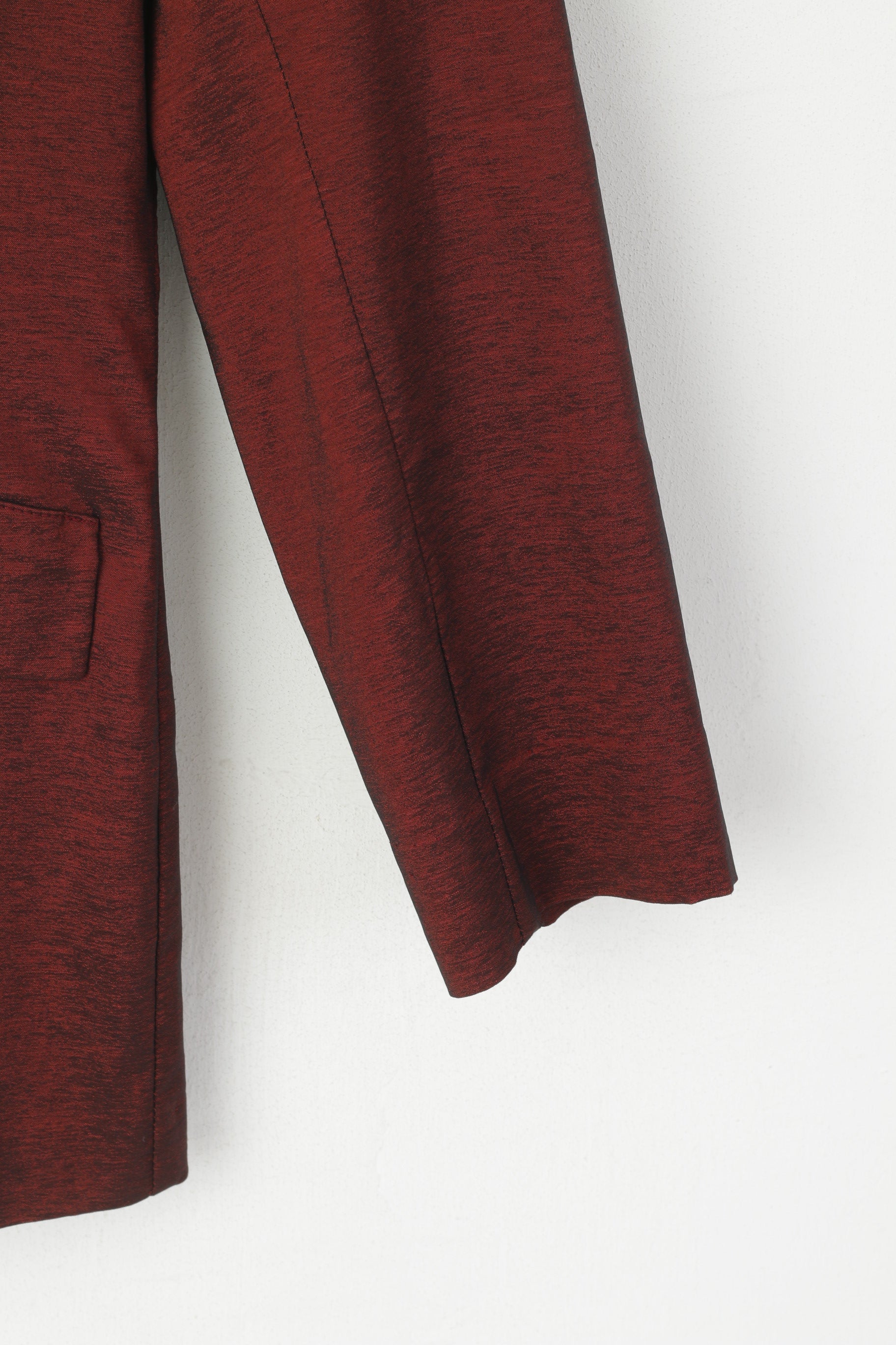 Giacca elegante in viscosa con spalline lucide bordeaux da donna Orsay 36 S. Giacca elegante in viscosa