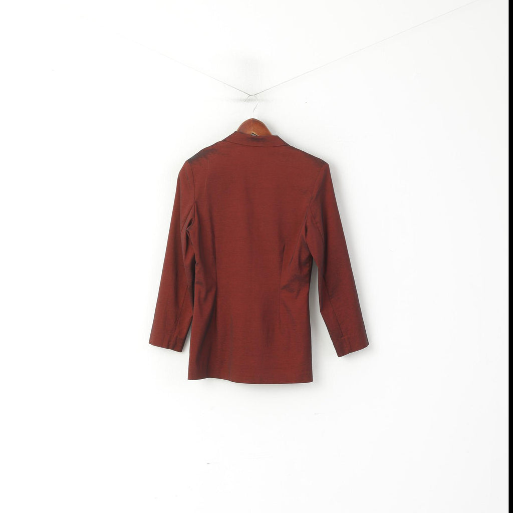 Giacca elegante in viscosa con spalline lucide bordeaux da donna Orsay 36 S. Giacca elegante in viscosa
