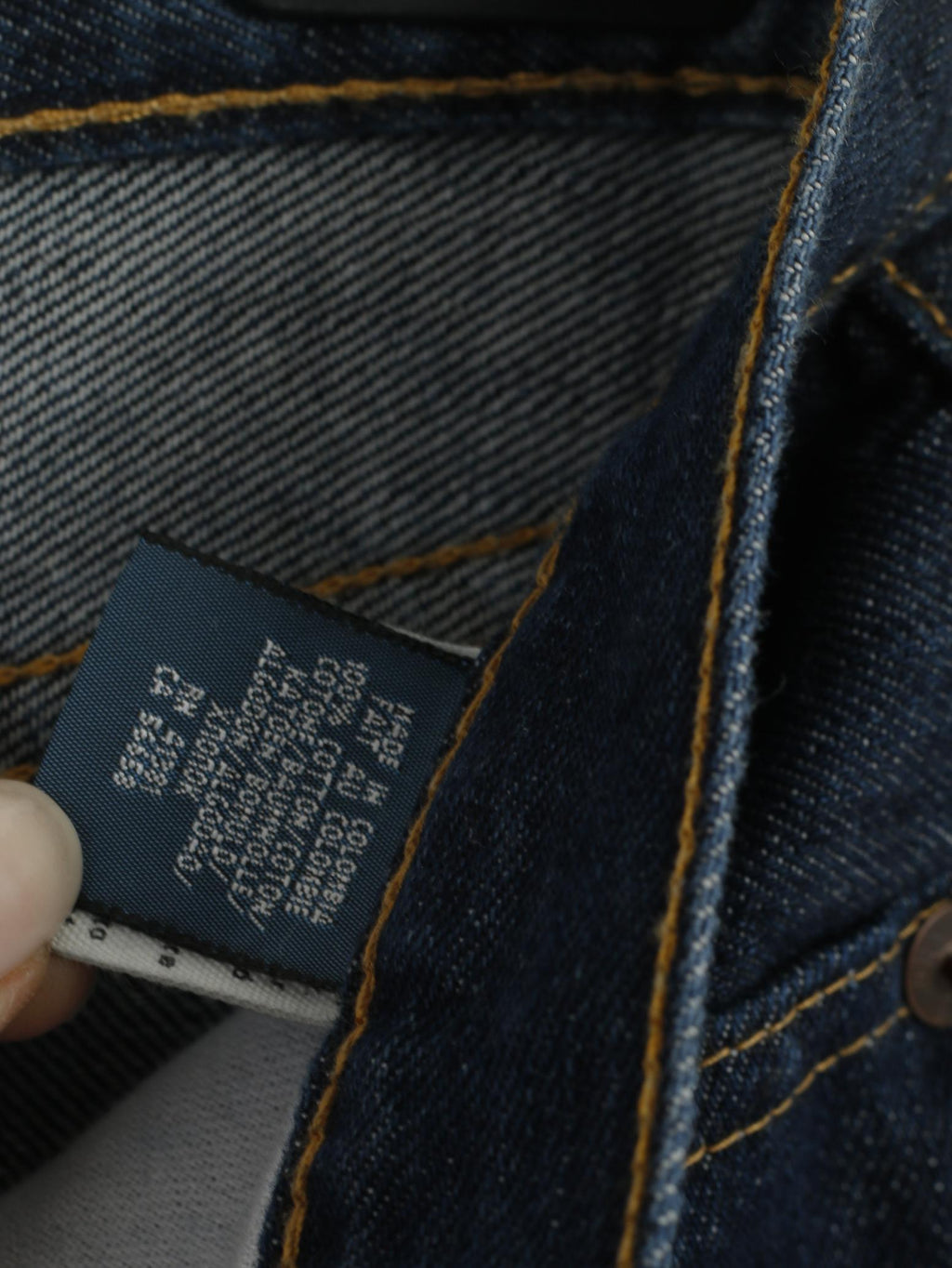 Polo Ralph Lauren Boys 18 Age Jeans Trousers Navy Cotton Vestry Denim Pants