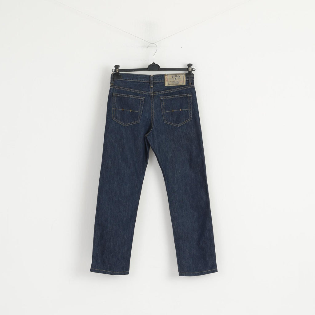 Polo Ralph Lauren Boys 18 Age Jeans Trousers Navy Cotton Vestry Denim Pants