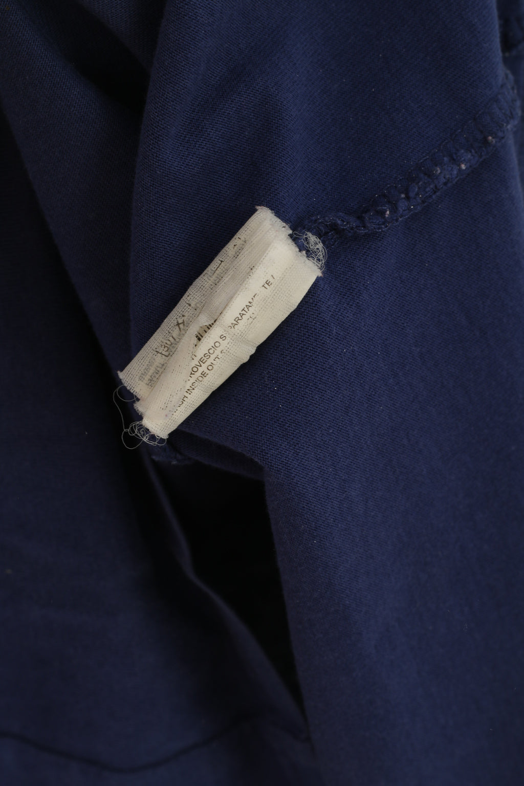 Superman DC Comics Men M (S) Shirt Navy Cotton Graphic Superhero Crew Neck Top