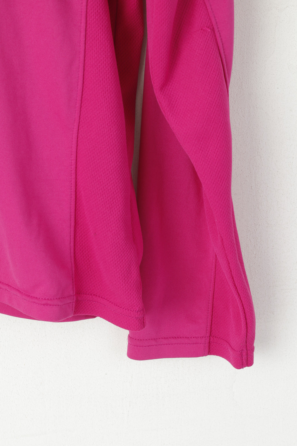 CG by Champion Chemise XL pour femme Rose Training Activewear Haut extensible à col zippé