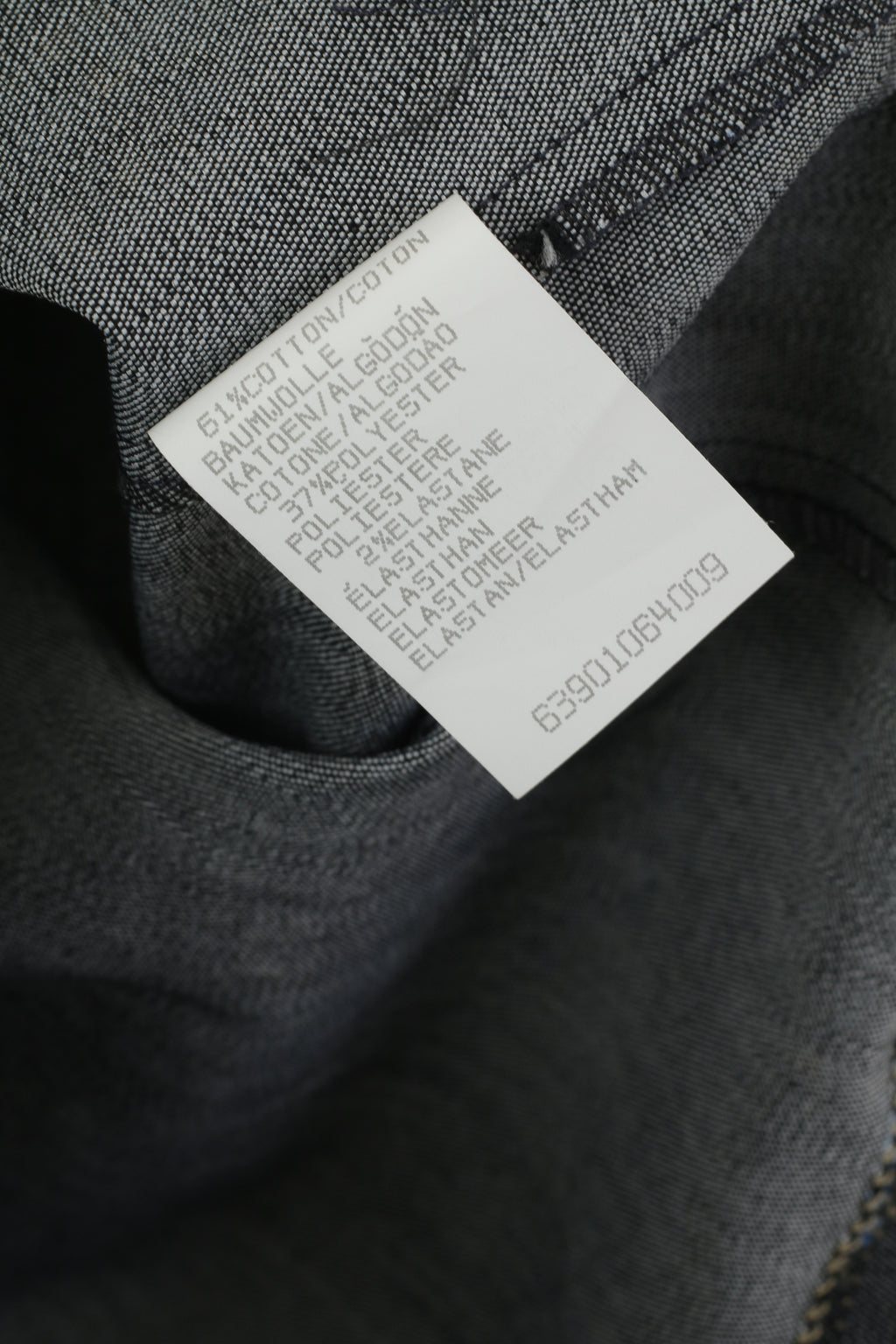 Vintage femmes 14 40 M gilet marine Denim Floral Jeans coton rétro gilet