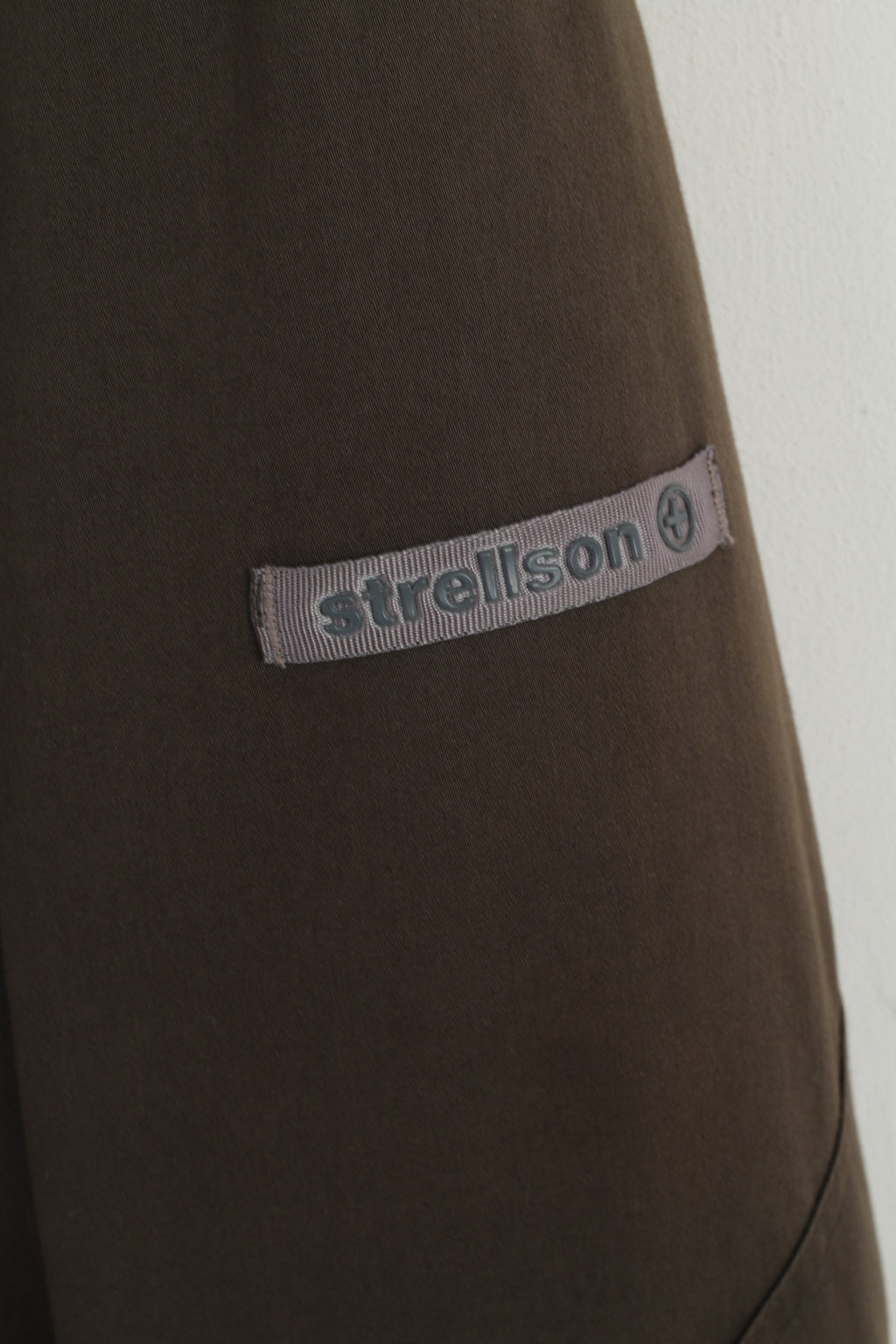 Strellson Premium Men 54 L Coat Dark Green Cotton Arbus Full Zipper Classic Top