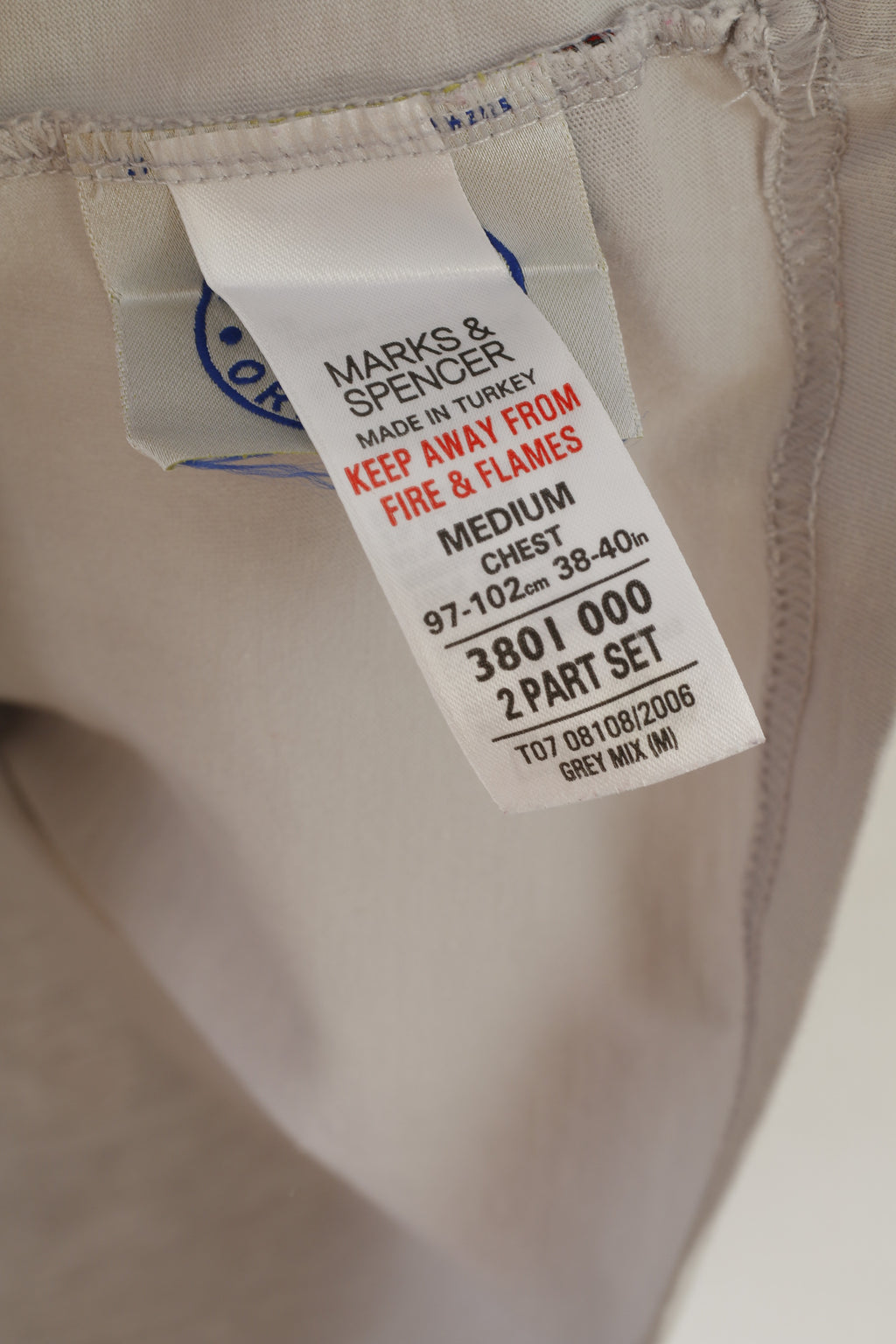 Marks & Spencer DC Comics Men M Shirt Gray Cotton Superman Vintage Top