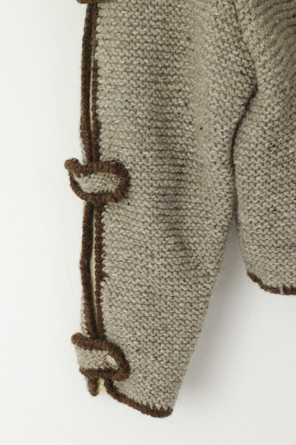 Vintage Women S/M Jumper Brown Vintage Bavaria Steampunk German Austria Sweater