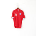 Umbro hommes 40 M chemise rouge équipe nationale d'Angleterre #10 Dixon Football Trikot haut en maillot