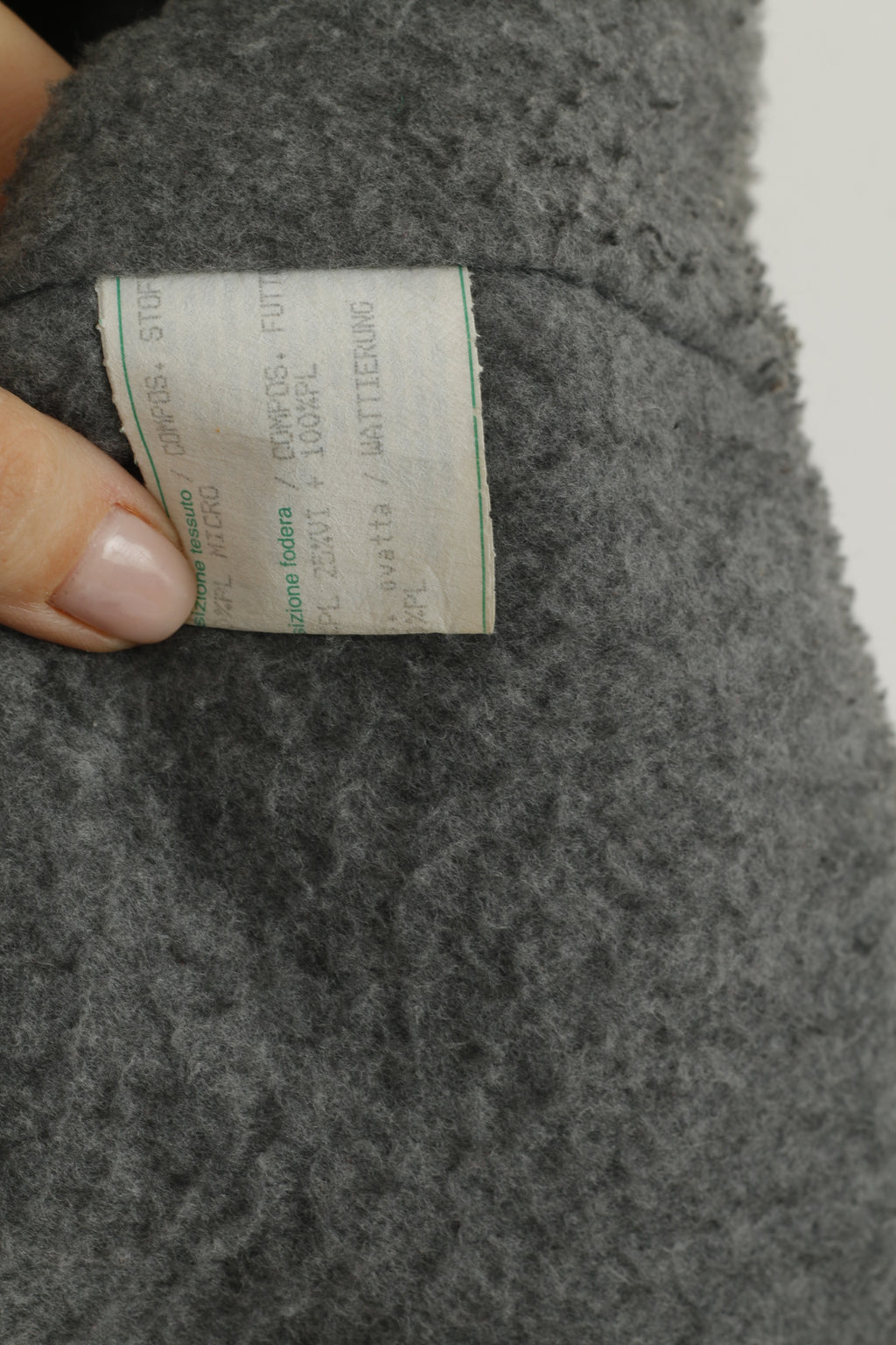 Etirel Men M Jacket Bomber Orange Vintage Diamond Print Ski Fleece Inside Top