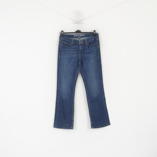 Tommy Hilfiger Women 30 Jeans Trousers Navy Cotton Boyfriend Vintage Pants