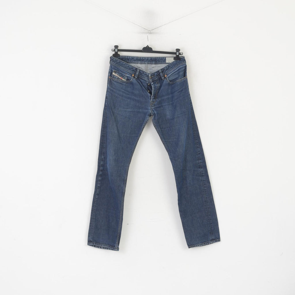 Diesel Industry Hommes 32 Jeans Pantalons Waykee Regular Droit Denim Pantalon