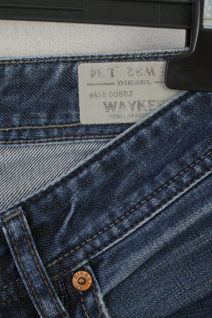 Diesel Industry Men 32 Jeans Trousers Waykee Regular Straight Denim Pants