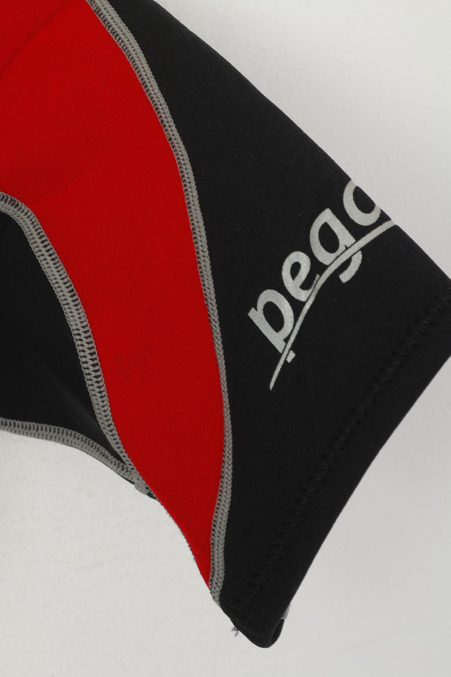 Pegaso Unisex S Wetsuit Black Red Surf Steamer Neoprene Swim Shortie Wet Suit
