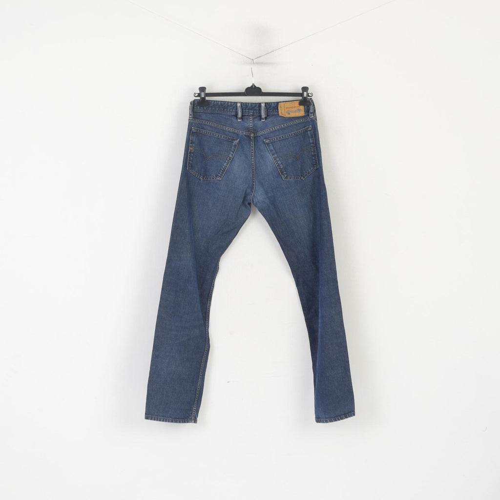 Diesel Industry Hommes 32 Jeans Pantalons Waykee Regular Droit Denim Pantalon