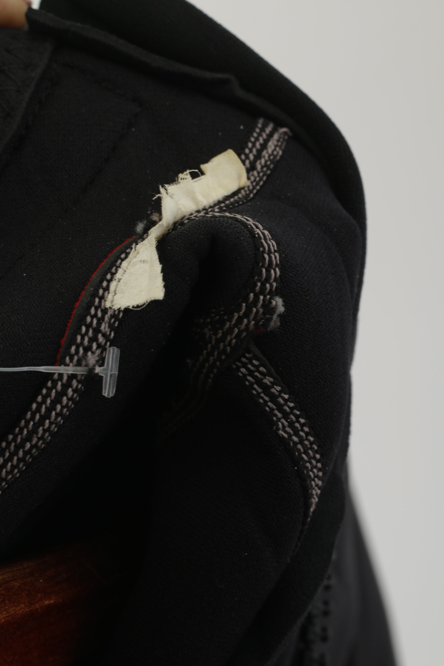 Pegaso Unisex S Wetsuit Black Red Surf Steamer Neoprene Swim Shortie Wet Suit