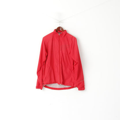 Umbro Men S Jacket Red Vintage Full Zip Sportswear Reflective Lightweight Top