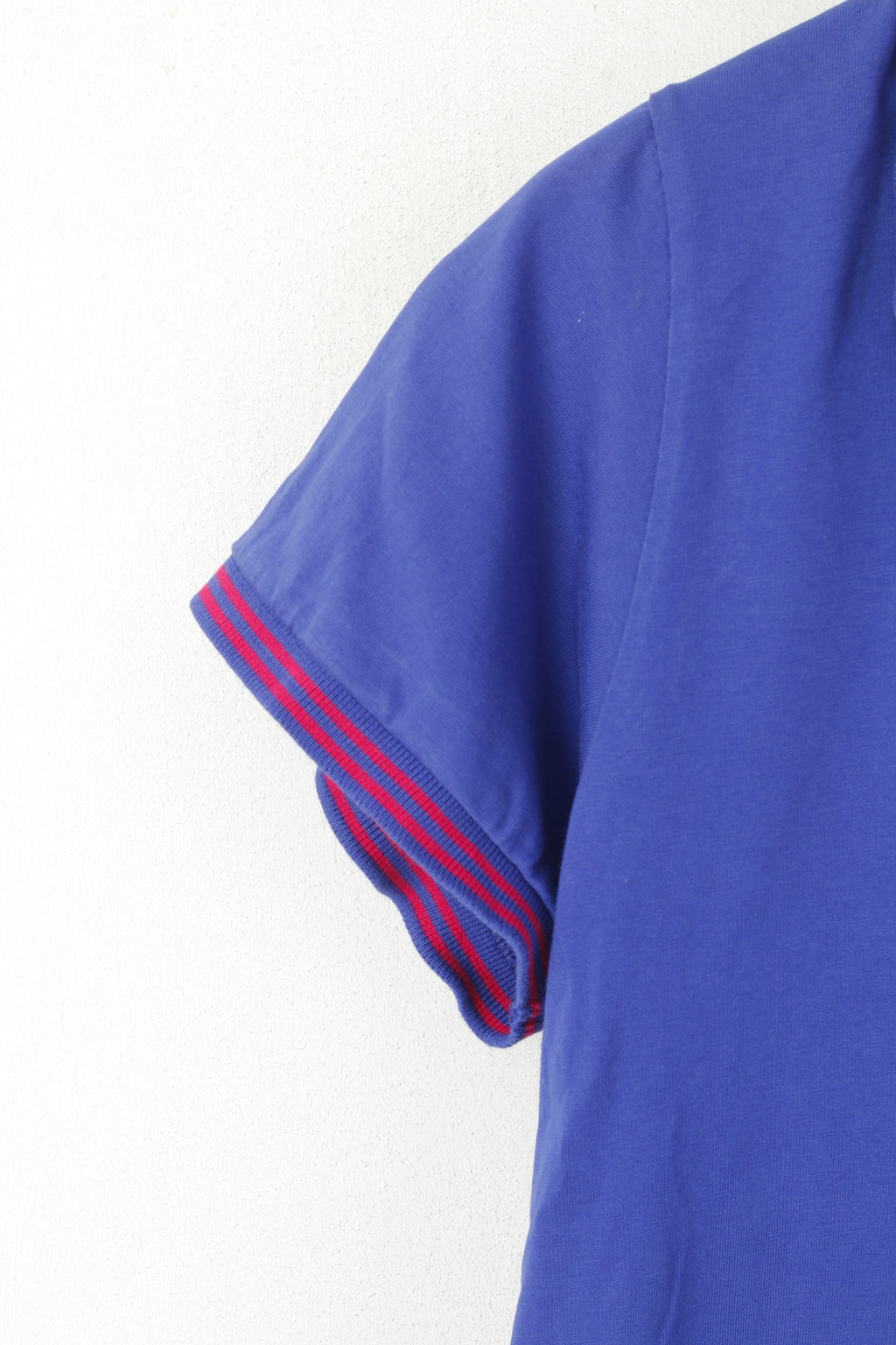 Ellesse Women 12 40 M Polo Shirt Purple Cotton Detailed Buttons Sport Top