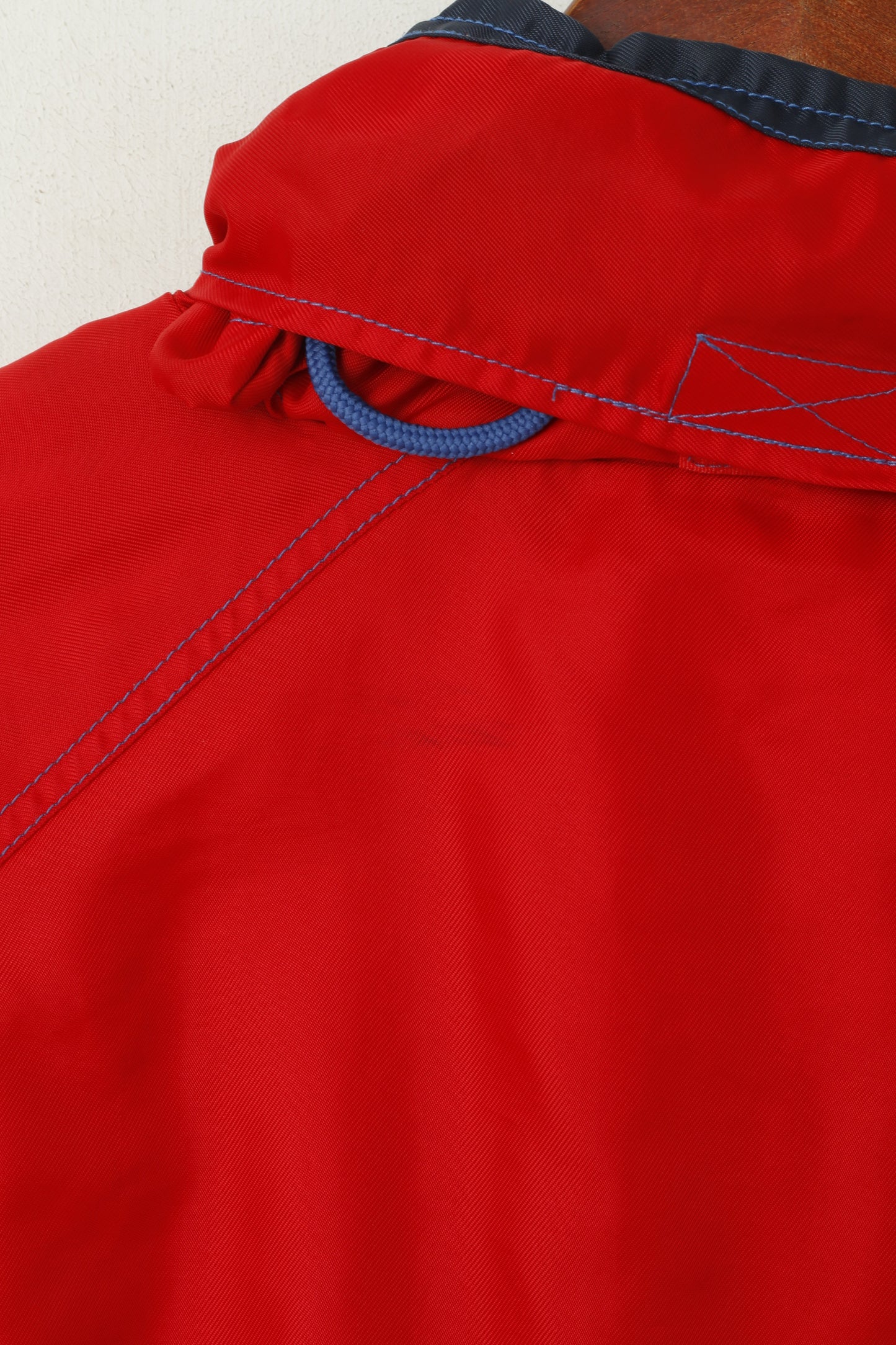 CUP 66 Men XL Jacket Blue Red FC Bayern Munchen Pullover Football Hidden Hood Top