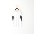 Umbro Hommes XXL Chemise Blanc Diamond Pro Series Sans Manches Sport Training Jersey Top