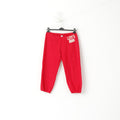 Levi's Women M Capri Pants Pantaloni da allenamento per palestra in cotone rosso