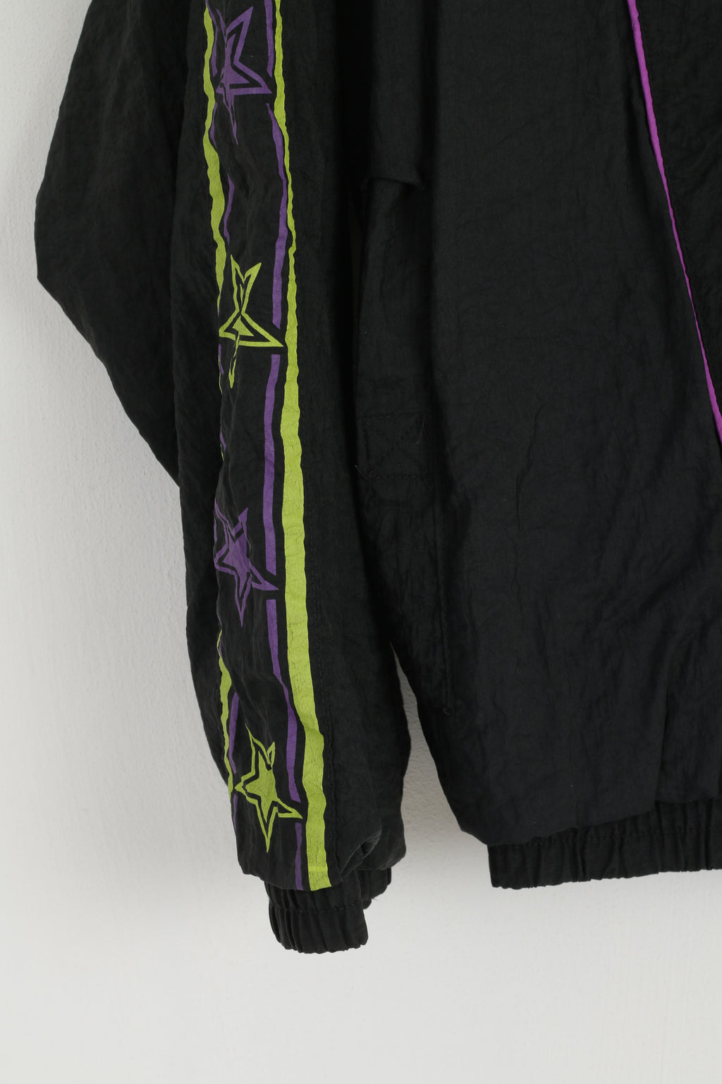 Killtec Women L Bomber Jacket Black Nylon Challenge Line Retro Activewear Top