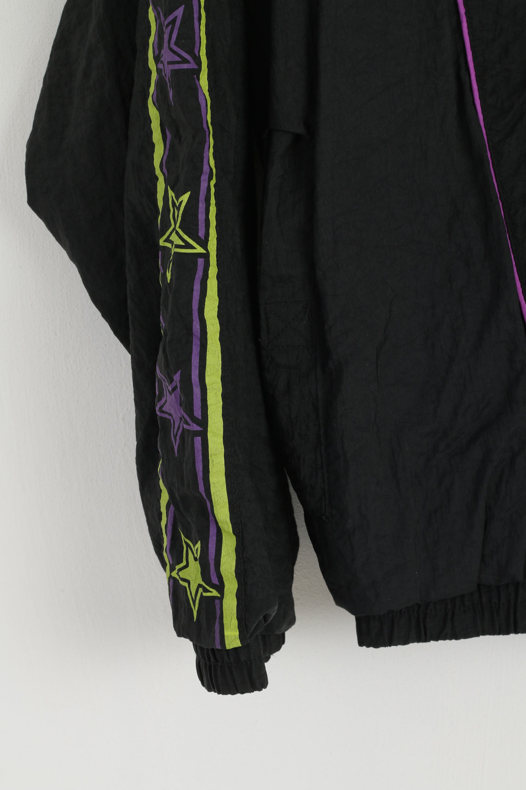 Killtec Women L Bomber Jacket Black Nylon Challenge Line Retro Activewear Top