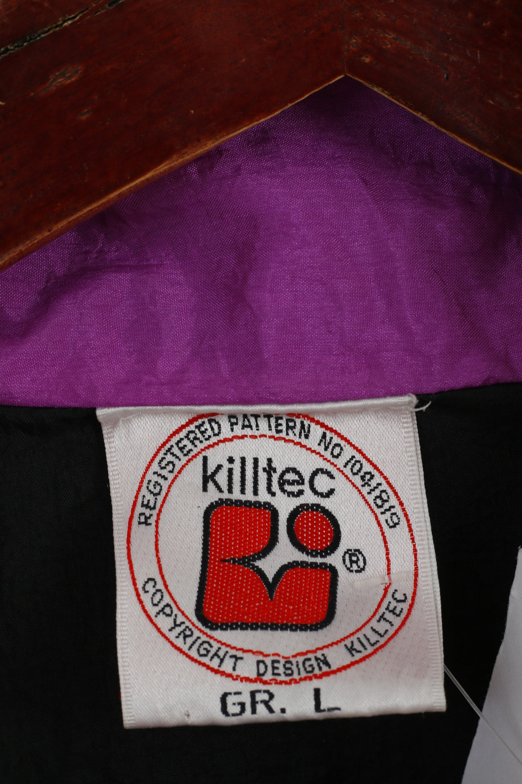 Killtec Women L Bomber Jacket Black Nylon Challenge Line Retro Activewear Top