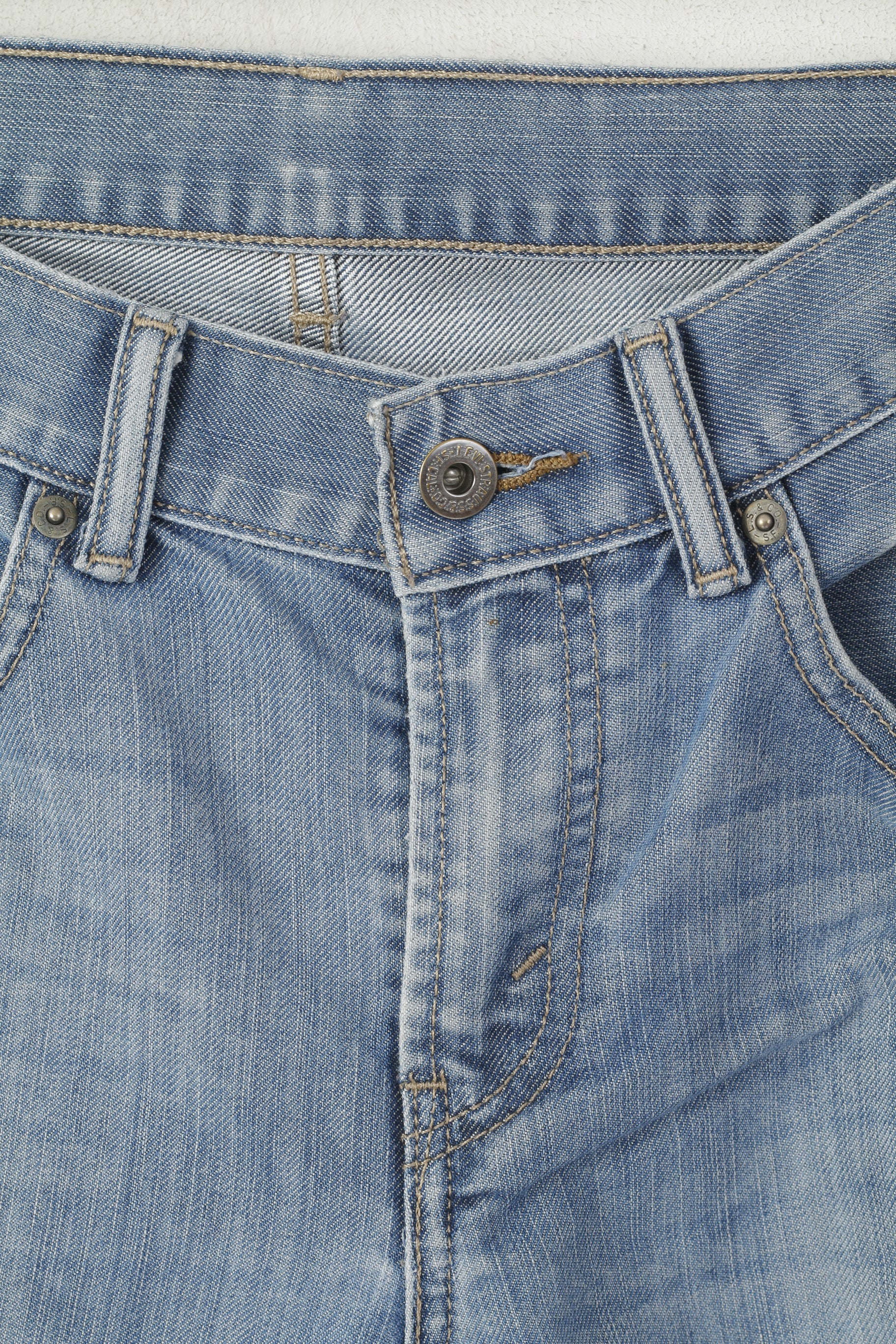 Levi's 505 Women 26 Jeans Trousers Blue Cotton Vintage Straight Pants