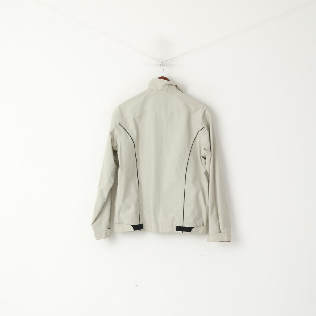 Giacca Peak Performance da donna M. Top leggero con cerniera beige Gore-Tex per esterni