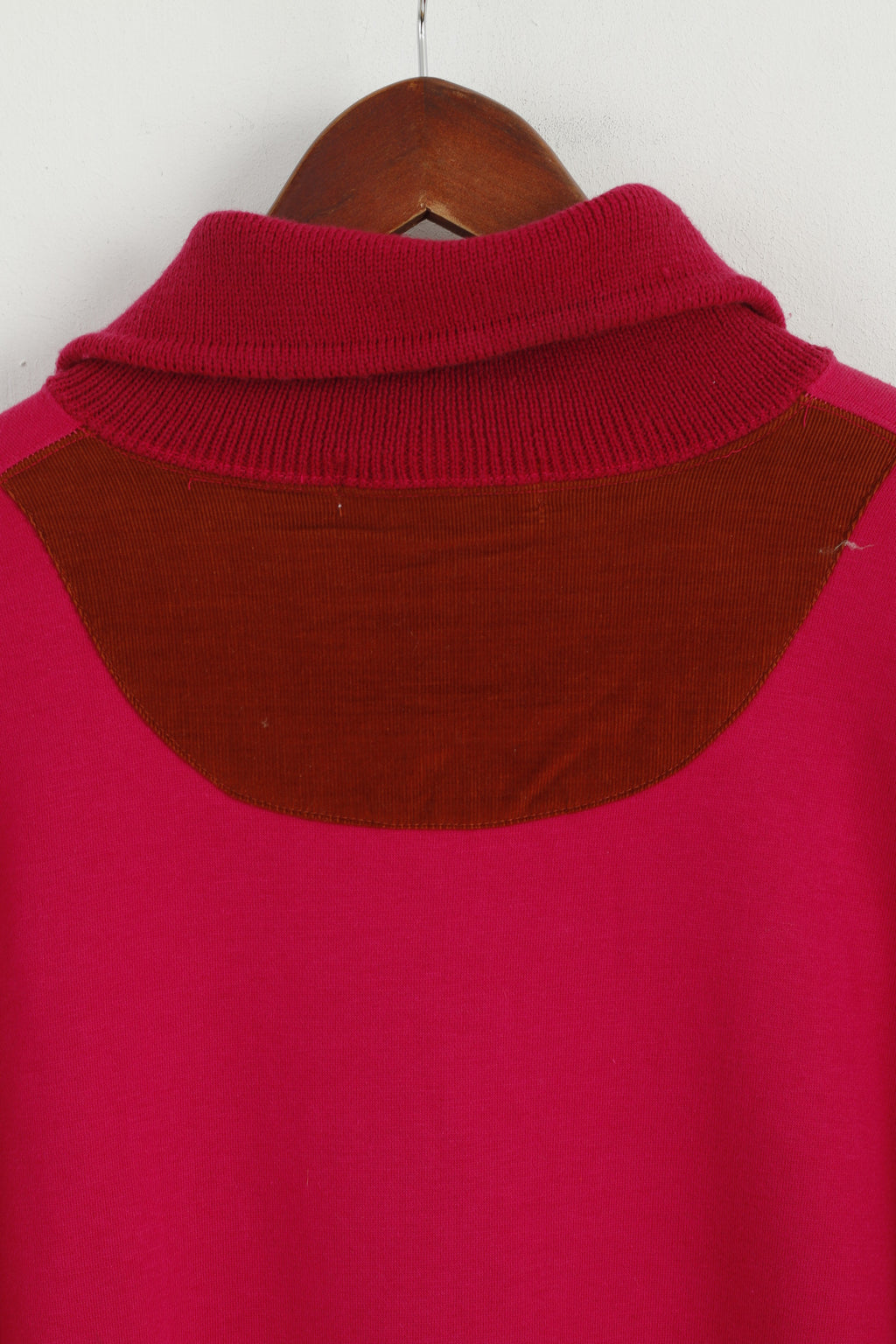 Marks &amp; Spencer Femme 14/16 42/44 L Sweat Rose Nature Haut Brodé