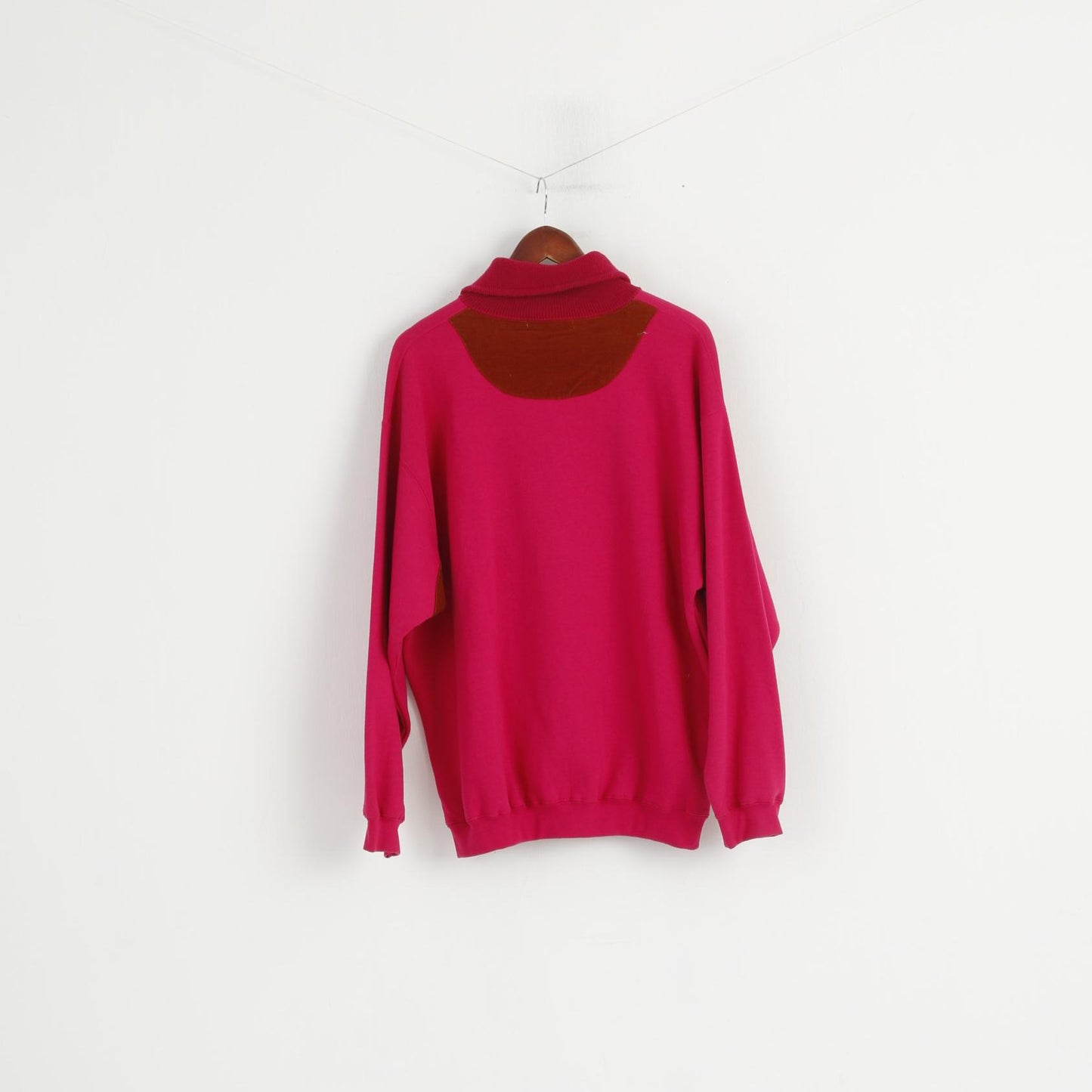 Marks & Spencer Women 14/16 42/44 L Sweatshirt Pink Nature Emroidered Top