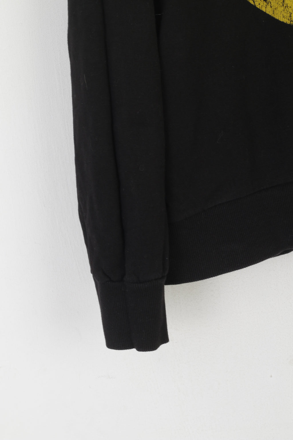 Cedar Wood State Guns N' Roses Femmes L Sweatshirt Noir Coton Haut Graphique