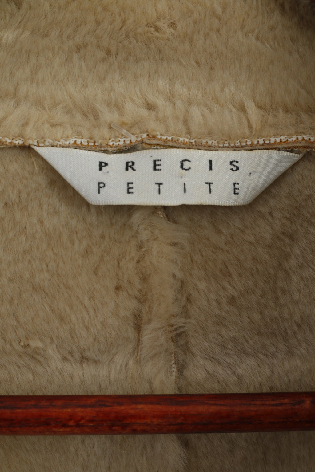 Precis Petite Women 12 38 M Gilet Beige Borsone Morbido gilet con stampa floreale Boho Top