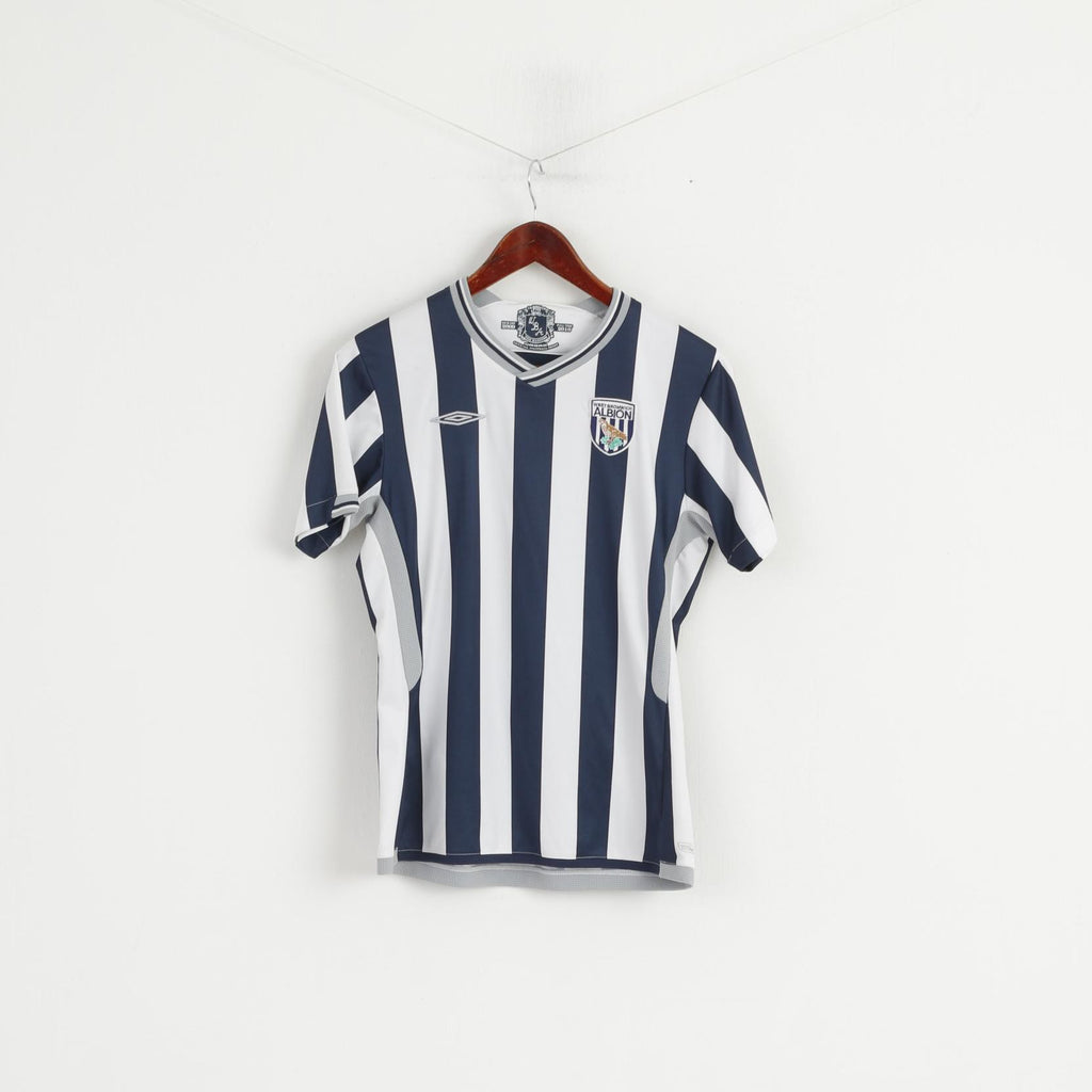 Umbro WBA Youth 10-12 Age Shirt West Bromwich Albion 2009/2010 Football #7 Jersey