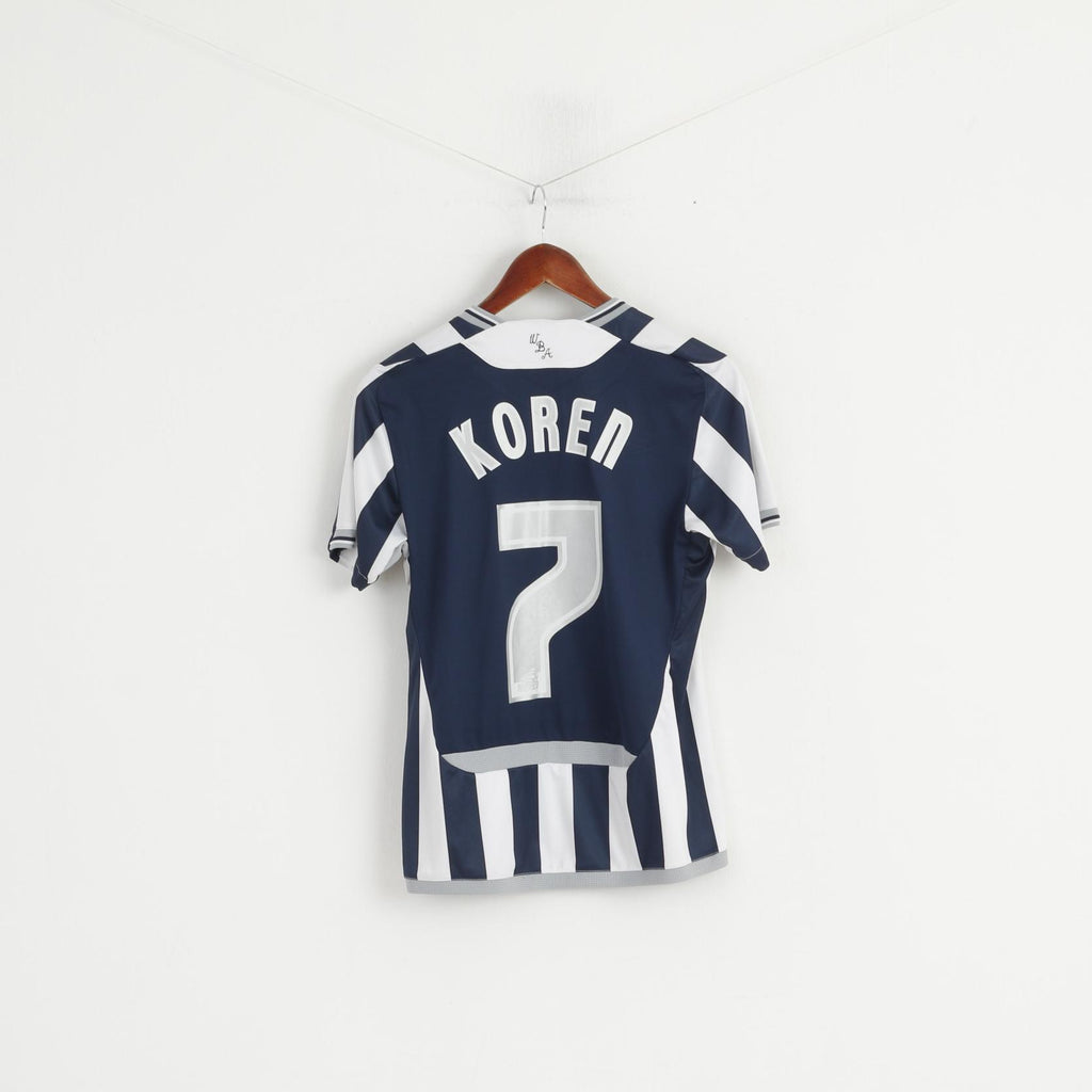 Umbro WBA Youth 10-12 Age Shirt West Bromwich Albion 2009/2010 Football #7 Jersey