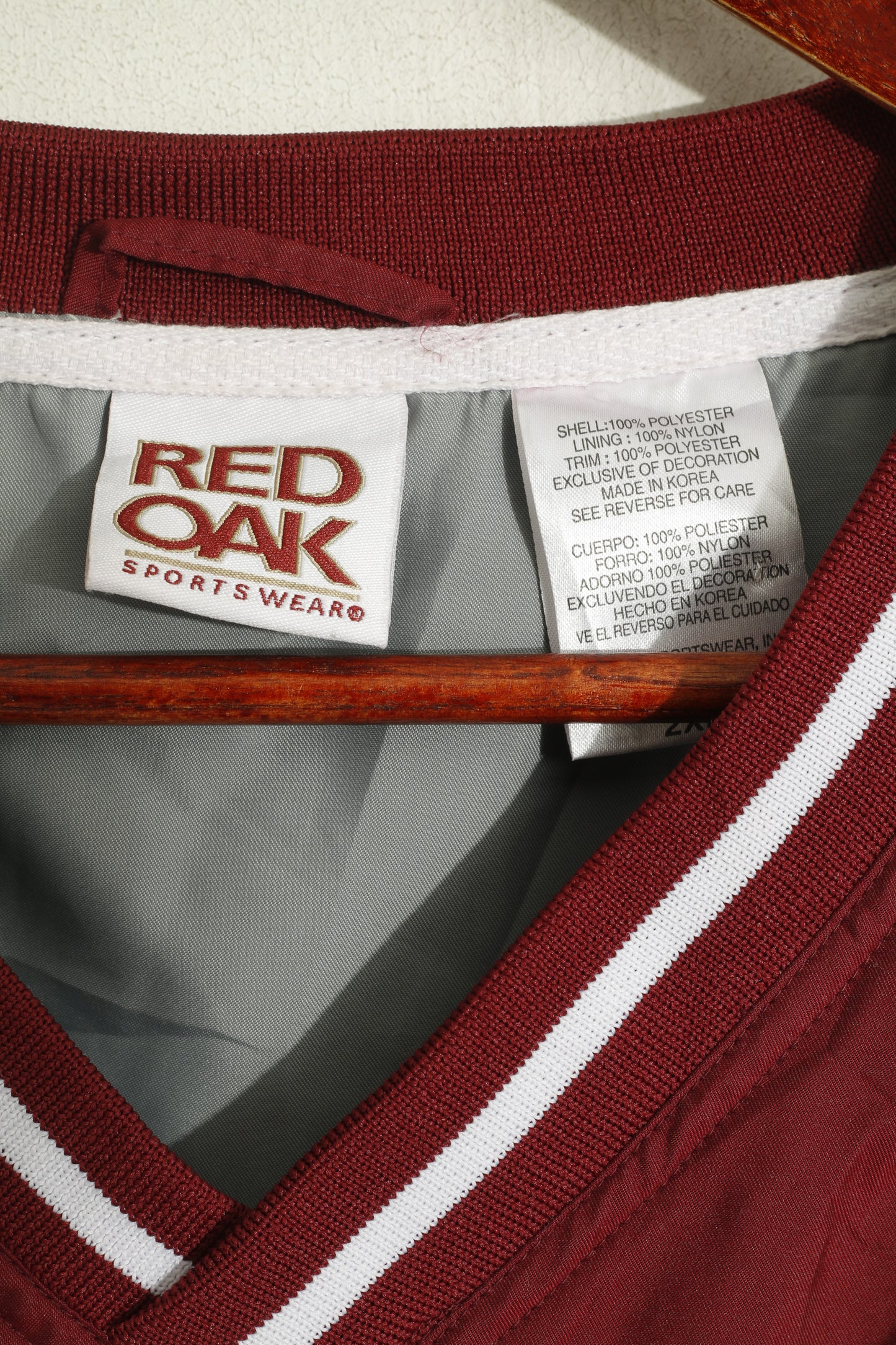 Red Oak Men XXL Vest Maroon Texas A&M Aggies Football V Neck Sport Top