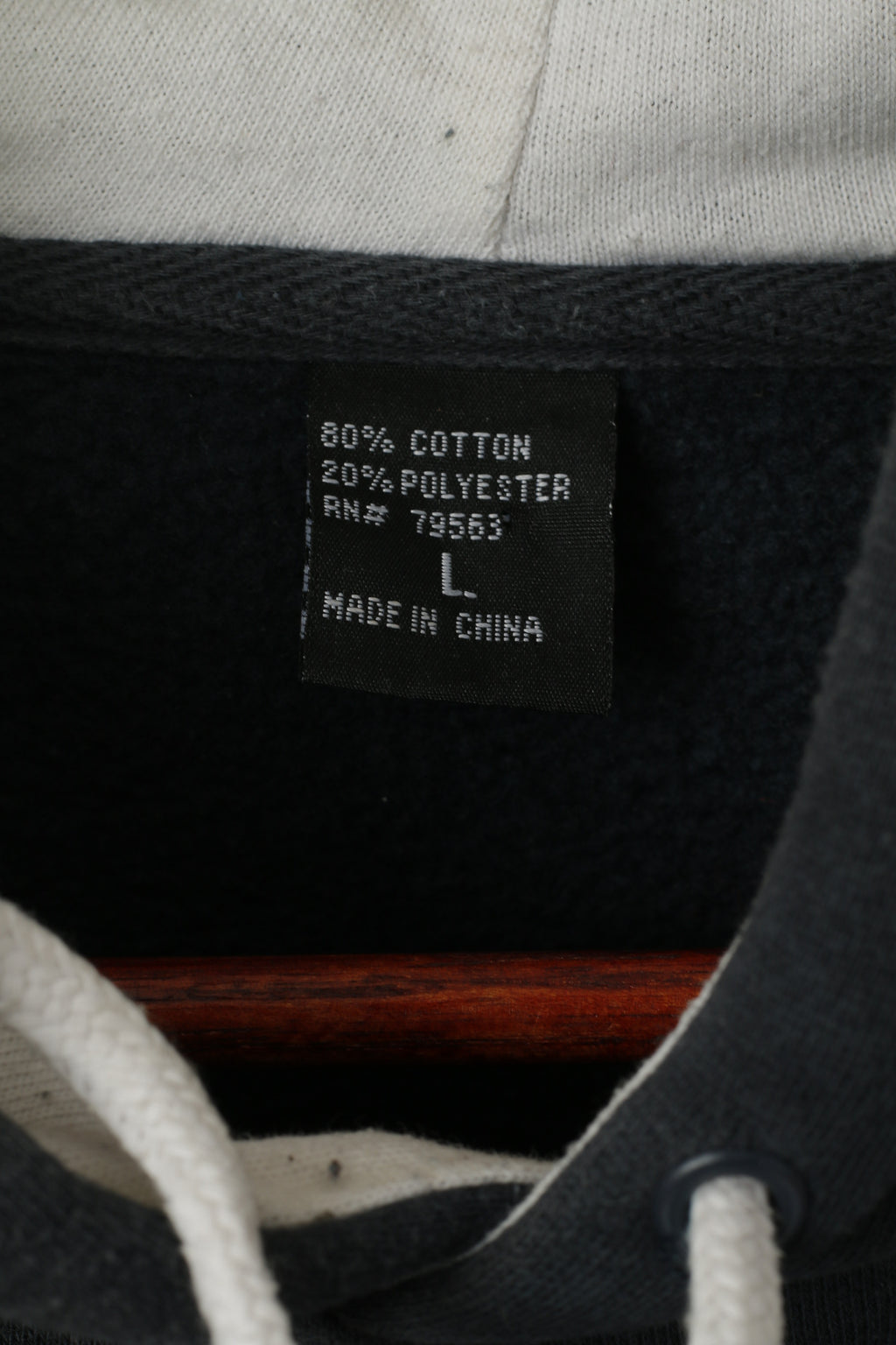 Felpa Beimar da donna L (S) blu scuro Bella Lady Las Vegas con cappuccio