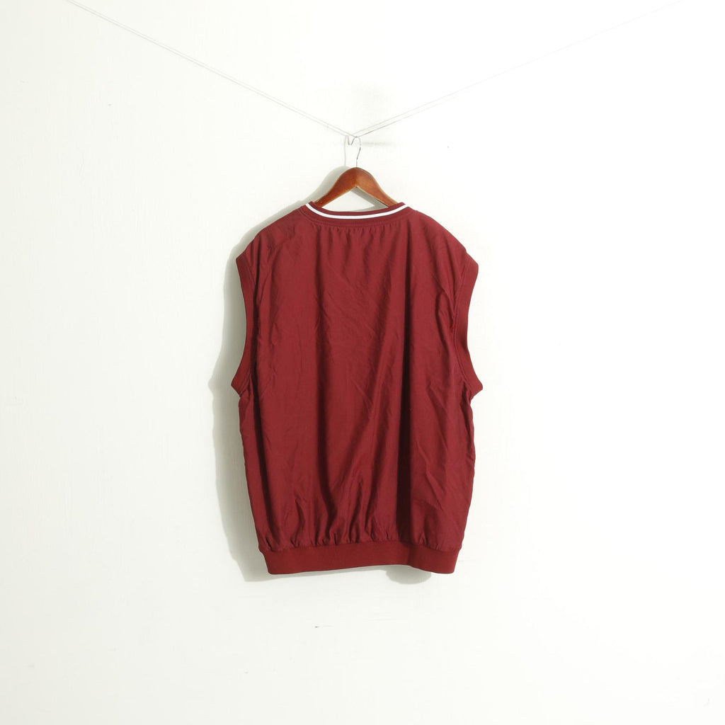 Red Oak Hommes XXL Gilet Marron Texas A&amp;M Aggies Football Col en V Haut de Sport