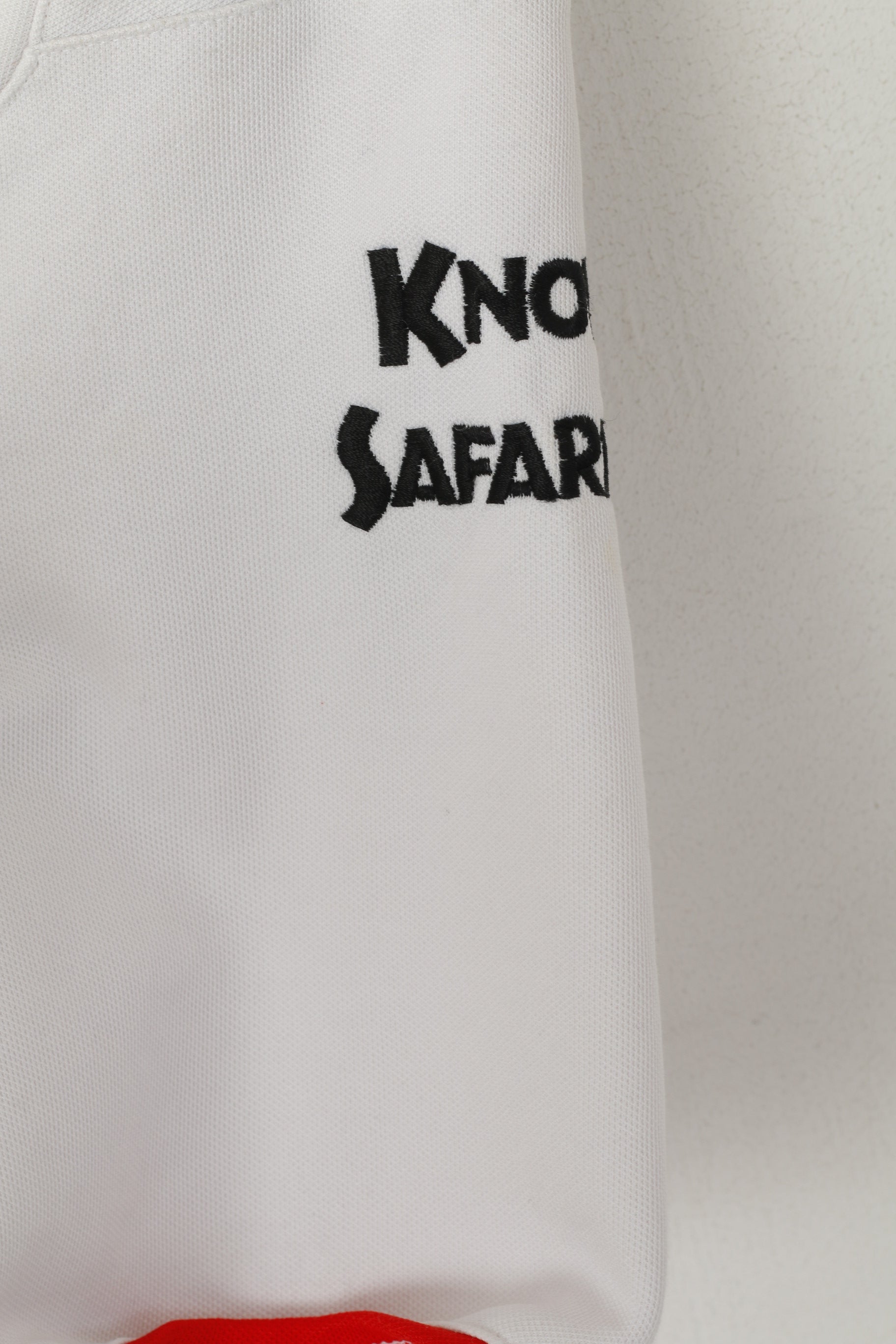 Puma Hommes L Chemise Blanc Rouge St. Hellens Rugby League Club Sportswear Jersey Top