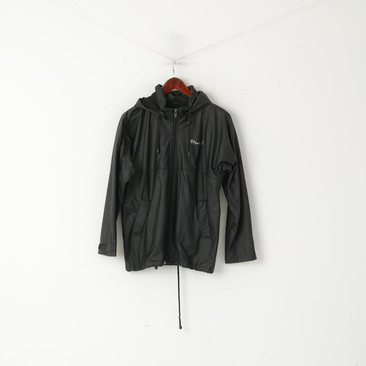 Giacca Pinewood da uomo 176 XS nera con cappuccio rimovibile per esterni foderata in rete