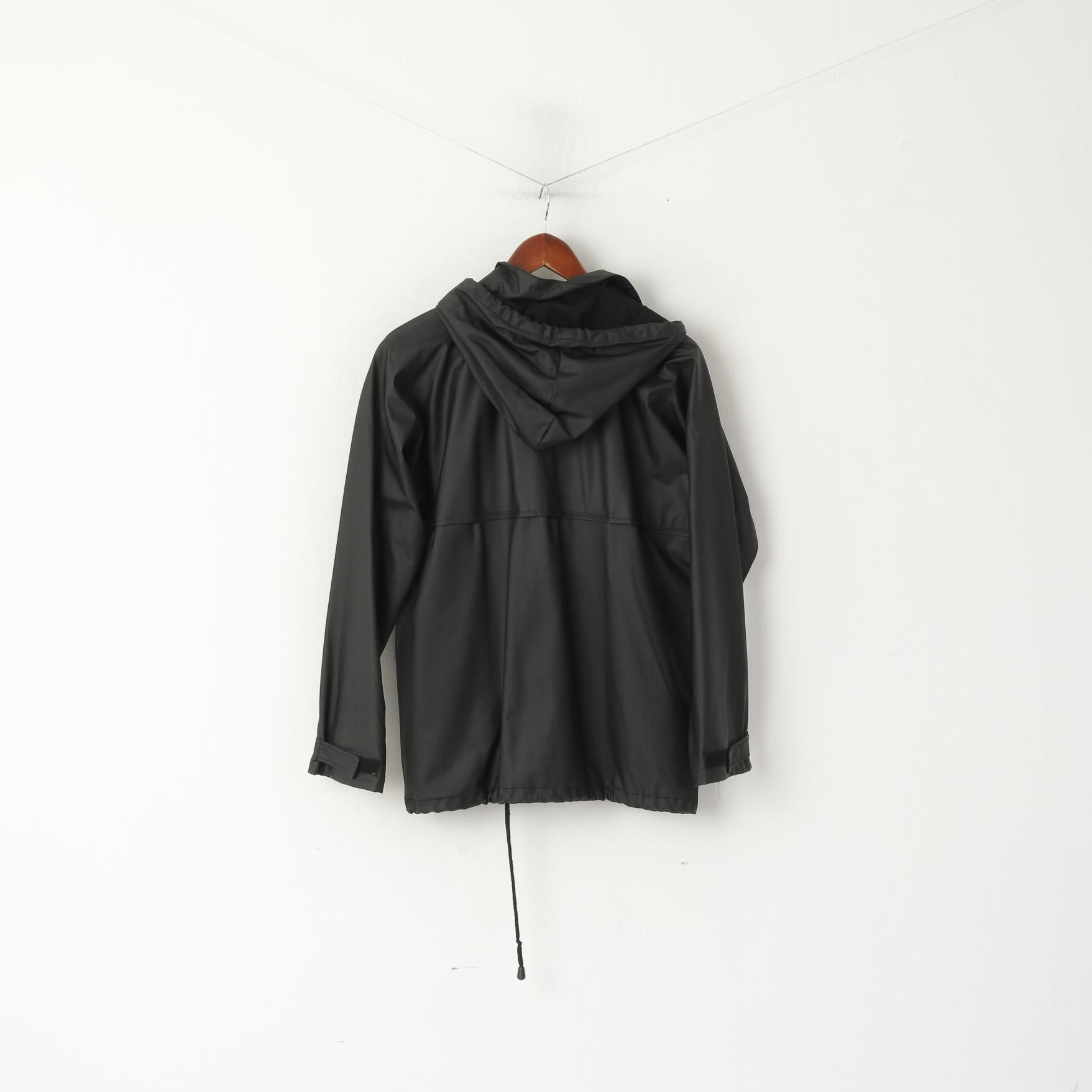 Pinewood Men 176 XS Veste Noir Extérieur Capuche Amovible Doublée En Maille Haut De Montagne